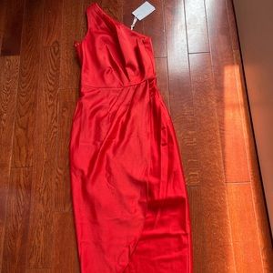Ted Baker Gabie One shoulder dress - Ted Baker size 1. NEVER WORN, NWT